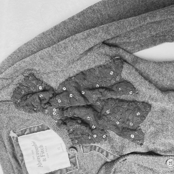 Abercrombie & Fitch Dark Grey Sweater - Picture 3 of 8